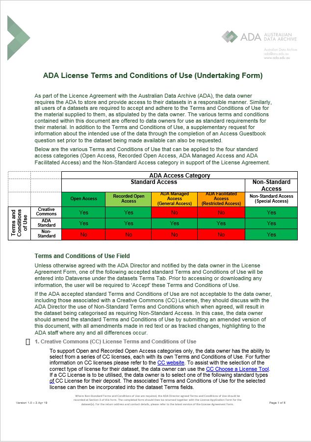 ADA License Terms and Conditions of Use Page 1.JPG