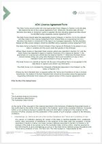 Thumbnail for File:ADA License Agreement Form Page 1.JPG